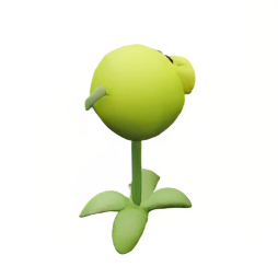 Peashooter NAMVIS-generated view 4
