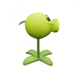 Peashooter NAMVIS-generated view 5