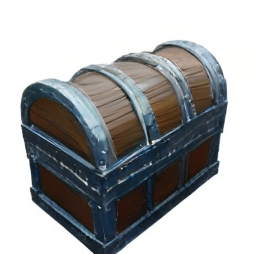Treasure chest NAMVIS-generated view 1