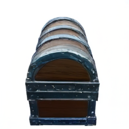 Treasure chest NAMVIS-generated view 3